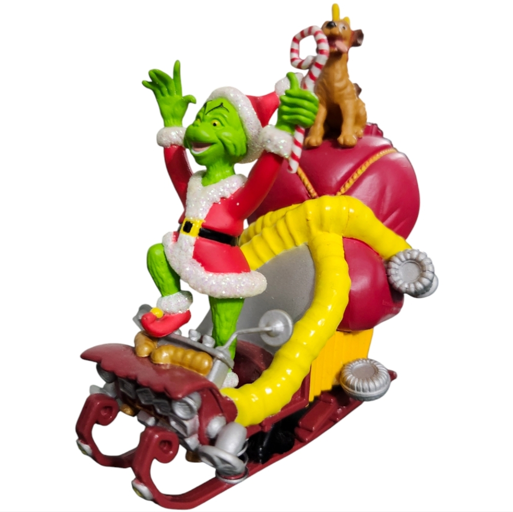 Vintage 2000s Carlton Cards Heirloom Collection Ornament "The Grinch" Dr. Seuss